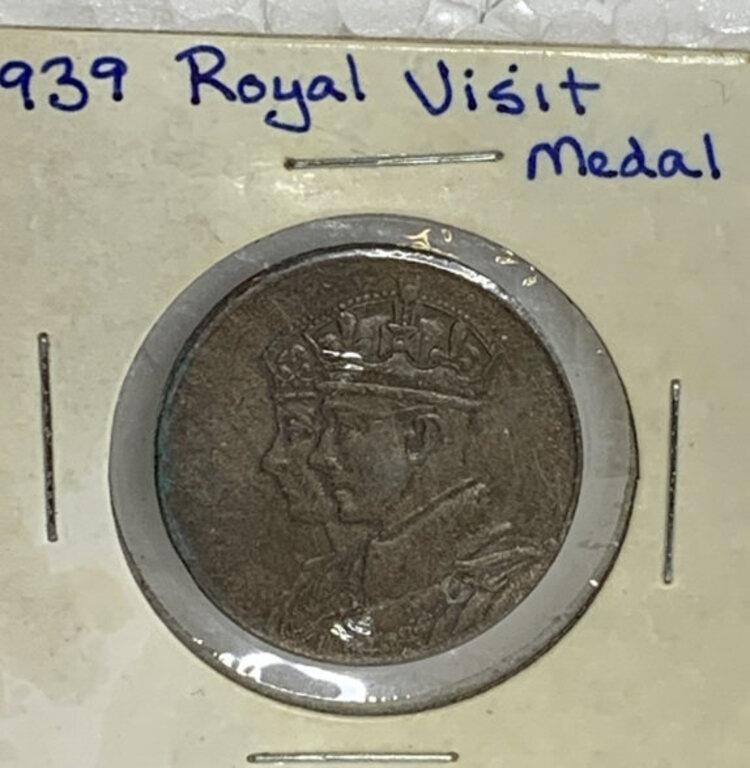 Royal visit Medallion