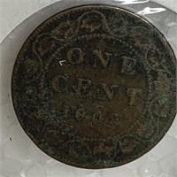 1908 large  Canadian penny