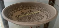 Signed Sabourin? Moroccan Ceramic Bowl 8.5"