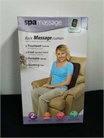 Spa massage back massage cushion
