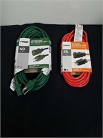 New 40 ft landscape extension cord and new 25 ft