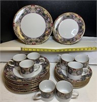24 pc  set of dishes  -Muirfield