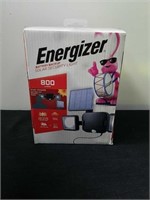 New Energizer battery backup solar security light
