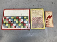Vintage Gaming Punch Board
