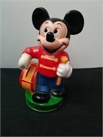 Vintage Mickey Mouse piggy bank with no stopper