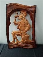 12x 16-in carved old man made in Germany
