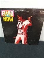Elvis now vintage record