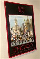 Moss 1985 Chicago Americana Art Show Poster