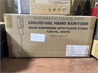 Automatic hands free liquid gel hand sanitizer