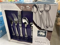 Mikasa Harmony 45-piece Flatware Set