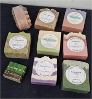 Group of new soaps