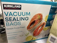 Kirkland Signature Vacuum Sealing Bags and Ello