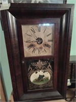 W.L. Gilbert clock 26x15 with key