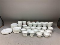 Milk White Drinking Cups, Tea Cups, Saucers & More