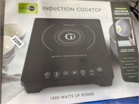 Green Pan Induction Cooktop 1800 Watts of Power