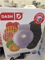 Dash Multi-Plate Mini Waffle Maker and Brita