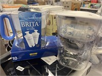 Lot of (2) Brita Water Filtration Pitcher with