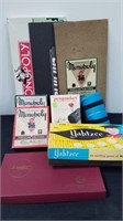 Group of miscellaneous vintage games with puzzle