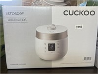 Cuckoo 6-Cup Twin Pressure Rice Cooker & Warmer