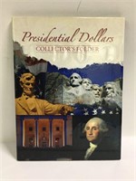 Presidential Dollars Collector's Folder, 39 Coins