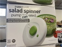 Faberware Salad Spinner Pump Activated