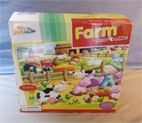 Grafix Farm Floor Puzzle. All of the pieces are