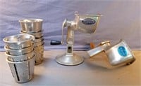 Vintage Saladmaster and King Kutter food and