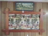 Fabric Framed Print & Picture 38" X 60" & q2" X
