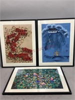 Framed Oriental Prints