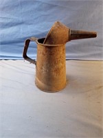 Vintage One Quart metal oil jug
