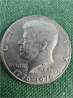 1776-1976 Bicentennial Kennedy Half Dollar D
