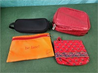 Make up bags and jewelry bag with cleaner