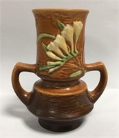 Roseville Art Pottery Vase, Freesia