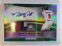 2000 Bowman Mikie Mahtook Patch Auto Refractor