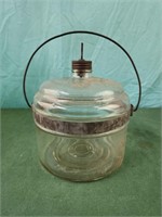 Vintage 1930's Gallon Glass Kerosene Heating Oil