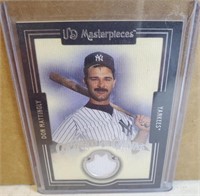 2007 Don Mattingly UD Game Used