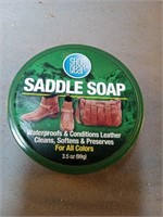 New saddle soap