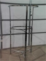 RETAIL STORE CLOTHES RACK COLLAPSIBLE 3' DIAMETER