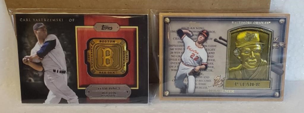 Topps Metal Ring +Plaque Inserts