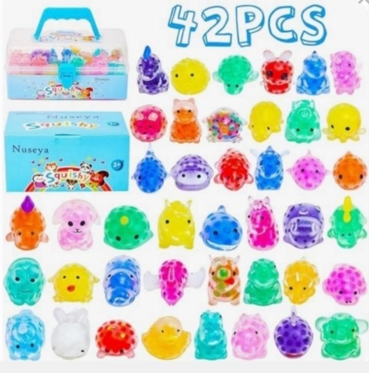 Nuseya 42pcs Mochi Squishy Toys No