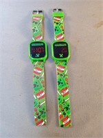 Set of 2 MineCraft digital watches