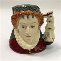 Royal Doulton Character Mug, Queen Elizabeth I