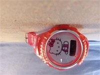 Hello Kitty kids plastic watch