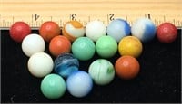 Group Of Misc. Glass Marbles
