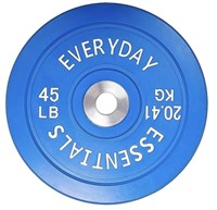 45 LBS OLYMPIC BUMPER  WEIGHT PLATE / $219 /