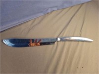 Saladmaster metal handled knife. Missing tip