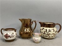 Decorative Cream Pitchers