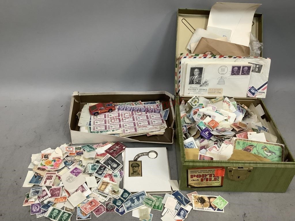 Large Vintage Stamp Collection