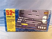 52 pc. Socket set. New in plastic case