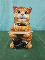 CKRO Ceramic Cat Kitty Cookie Jar